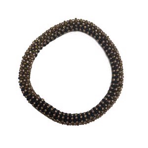 LÈ MOSCH - Nepal Perle Armbånd, Gylden